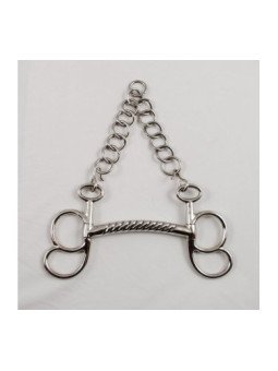 Mors Coup de Poing Papillon Cheval et Trait