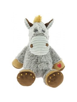 Peluche Poney Gris
