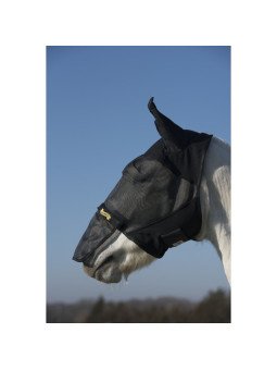 Masque Anti Mouche Anti UV Absorbine Avec Nez