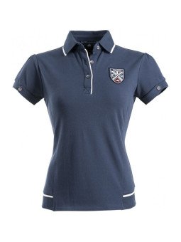 Polo Equithème Coton Manches Courtes Femme Taille L