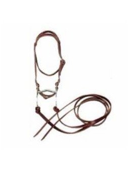 Ensemble Bridon Western Avec Mors Poney