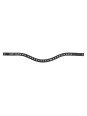 Frontal Trait Cuir Strass