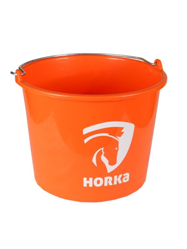 Seau d'Ecurie Horka 12 l Orange