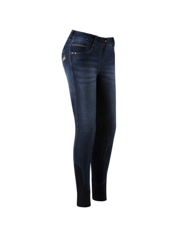 PANTALON D'EQUITATION EQUITHEME JEAN TEXAS FEMME