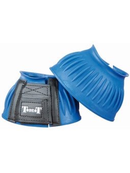 Promo Cloches Caoutchouc Velcro Bleu XL