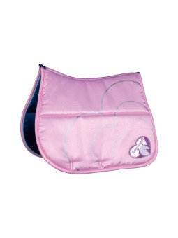 Tapis De Selle Funny Horse Hearts Réversible