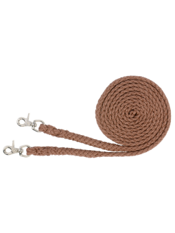 Rênes Western Tressées A Mousquetons