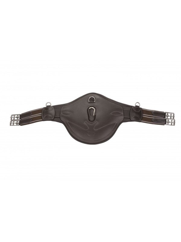 Promo Sangle Bavette Shet Poney Cuir Protanner 95 - 105 Cm