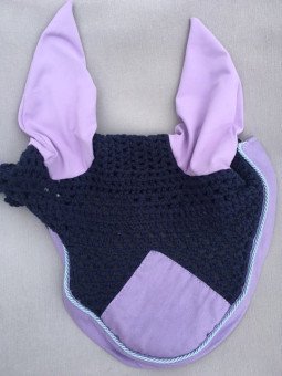 Bonnet Chasse Mouches Poney Lilas