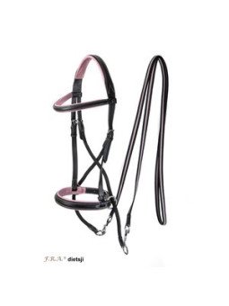 Promo Bridon Sans Mors Shetty Noir Rose