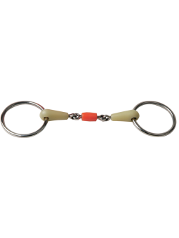 Promo Mors 2 Anneaux Double Brisure Résine 125