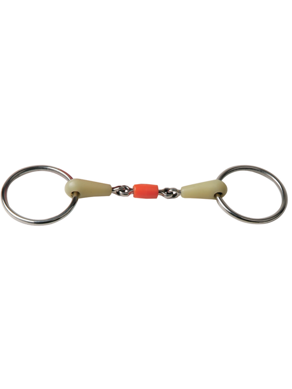 Promo Mors 2 Anneaux Double Brisure Résine 125