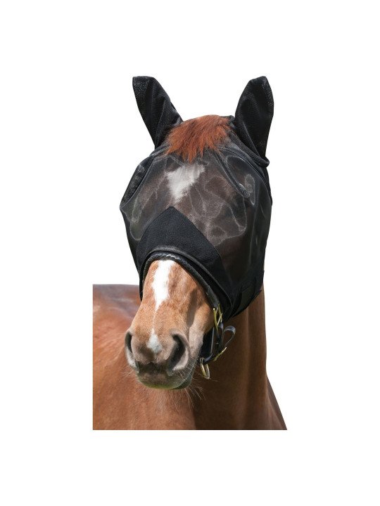 Masque Anti Mouches Shetland Poney Lilas 2 en 1