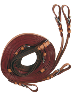 Guides Cuir Et Grip En Paire