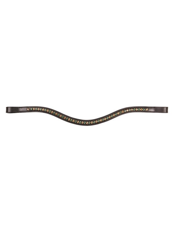 Frontal Trait Cuir Strass