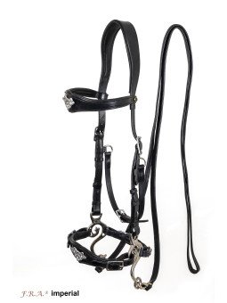 Bridon Hackamore Impérial Shire Trait