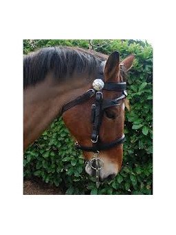 Promo Bride D' Attelage Demi Oeillères Pur Sang