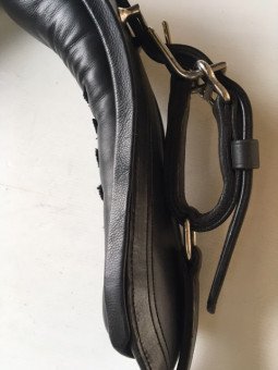 Sellette Cuir Anatomique Pour Harnais En Simple