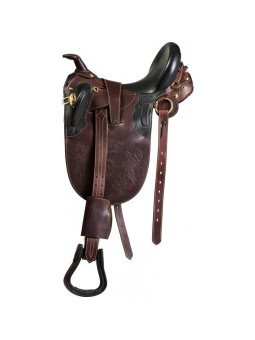 Promo Selle Stock Randol's Surpiquée A Pommeau