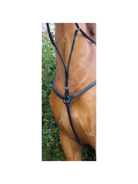 Promo Collier De Chasse Doublé Surpiqué T de T Cheval