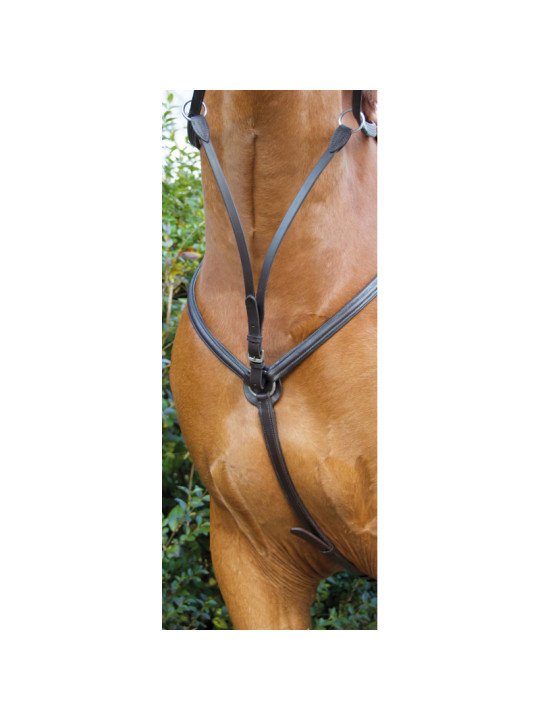Promo Collier De Chasse Doublé Surpiqué T de T Cheval