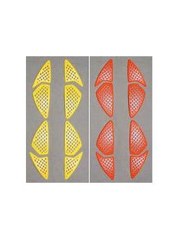 Promo Grilles Casque HB LAS Orange