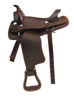 Selle Western Synthétique Westride  10 - 13 pouces