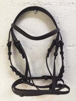 Promo Bridon Synthétique Poney Brun