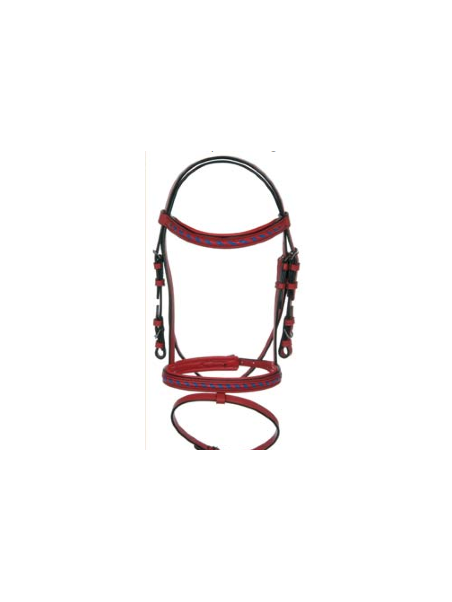 Promo Bridon Cuir Rouge Mini Shet
