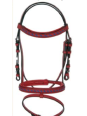 Promo Bridon Cuir Rouge Mini Shet