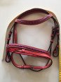 Promo Bridon Cuir Rouge Mini Shet