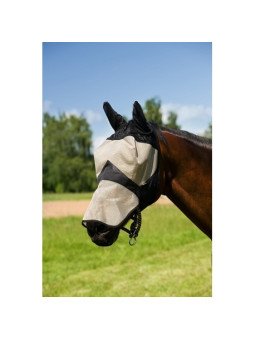 Masque Anti Mouches Equithème Filet Epais Shetland