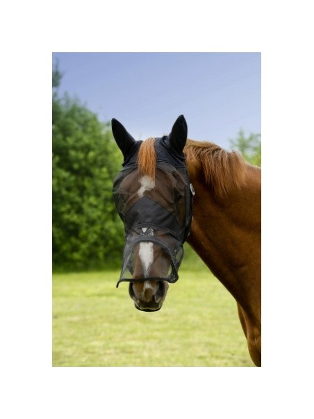 Promo Masque Anti Mouches Equithème Filet Fin Shetland
