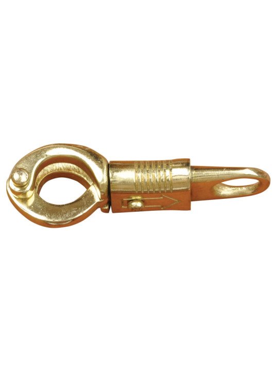 Promo Mousqueton Anti Panique Laiton