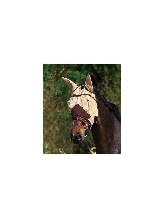 Masque Anti Mouche Equitheme Fly Protector Trait