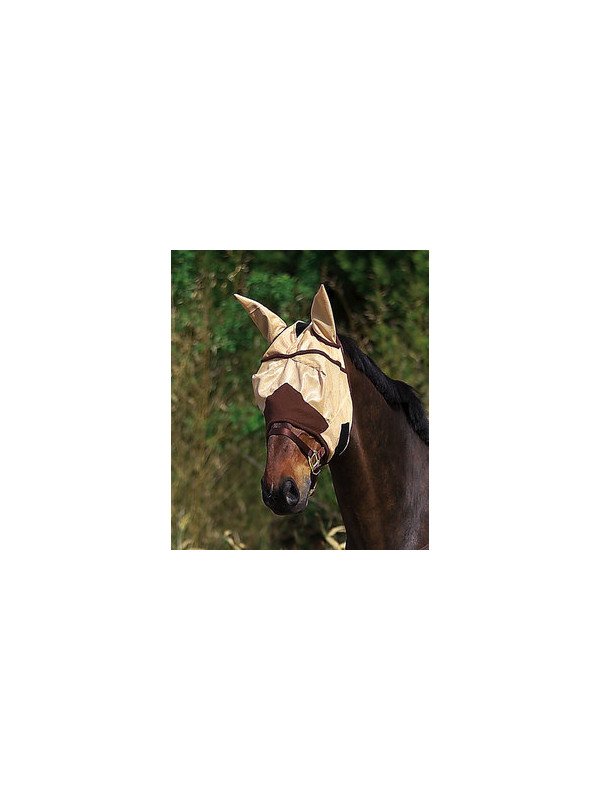 Masque Anti Mouche Equitheme Fly Protector Trait