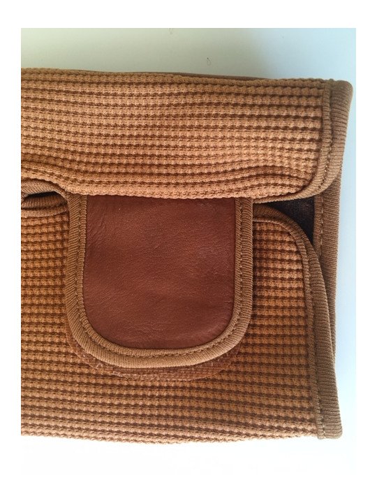 Gants De Meneur Cuir Mesh