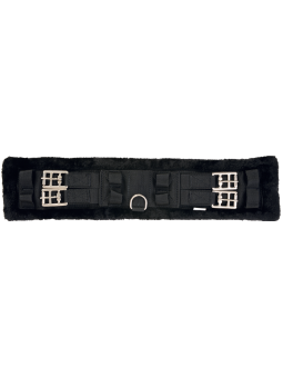 Sangle Courte Doublée Mouton Synthétique Avec Anneau 30 -75