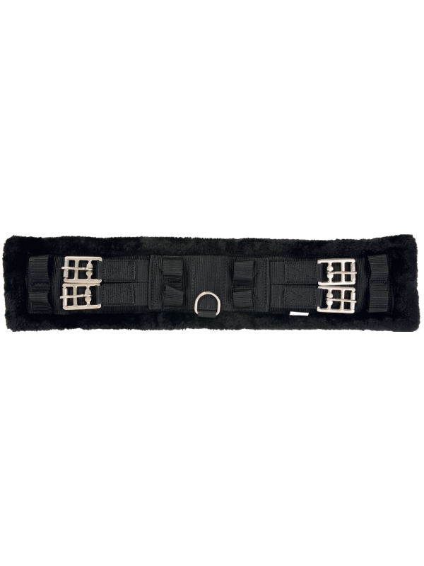Sangle Courte Doublée Mouton Synthétique Avec Anneau 30 -75