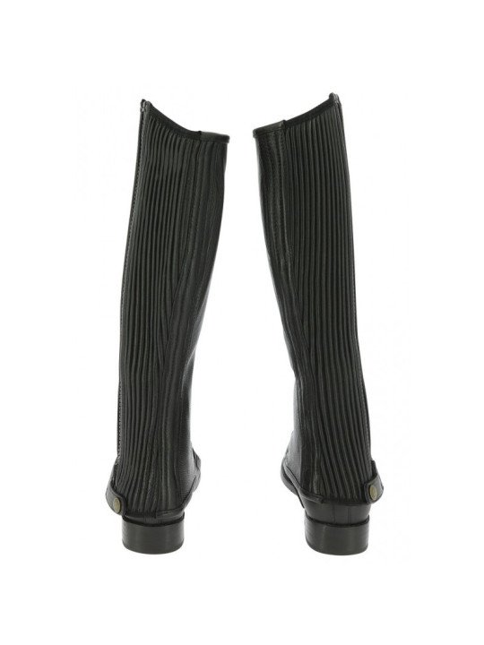 Promo Mini Chaps Equithème Cuir XL XXL Noir