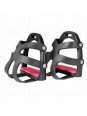 Etriers Coque Enfant Noir / Rose