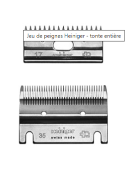 Jeu De Peignes Heiniger Tonte Entière