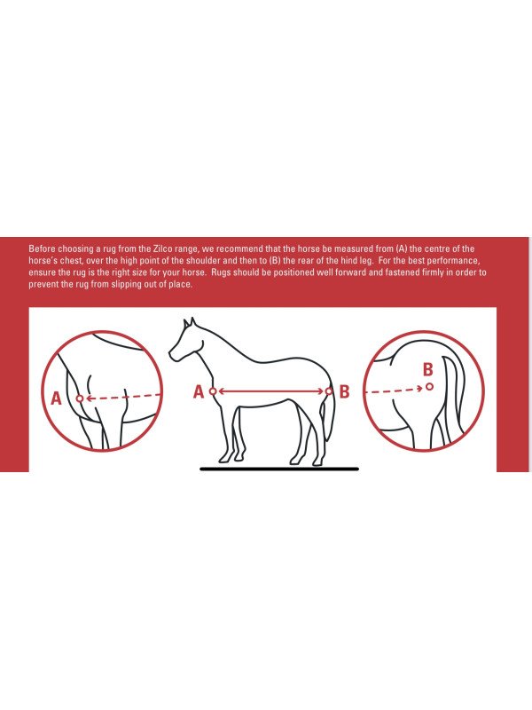 Promo Couverture Doublée Polaire Imper Poitrail Large XL Trait Irish 145