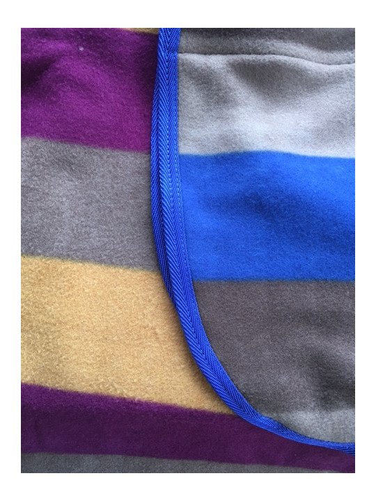 Promo Couvre Reins Polaire Rayé Shet Poney 115