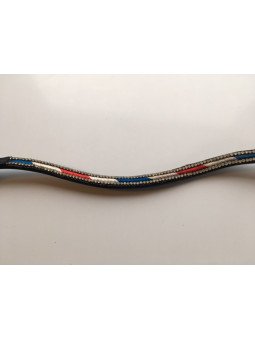 Promo Frontal Tricolore Bleu Blanc Rouge Cheval