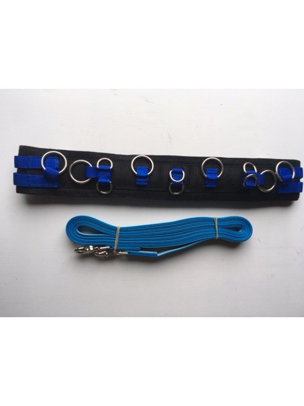 Longues Rênes Shet Pony Blue 8 m