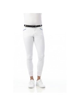 Promo Pantalon Equithème Homme Blanc 42 Lars