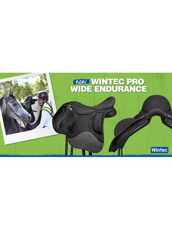 Promo Selle D'Endurance Wintec Pro Wide XL 18 Pouces