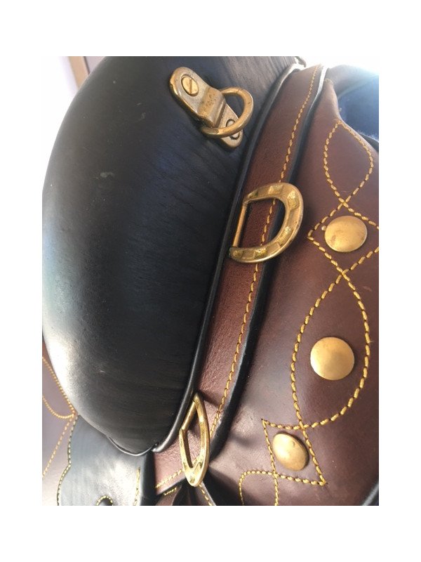 Promo Selle Stock Randol's Surpiquée A Pommeau 18  Pouces