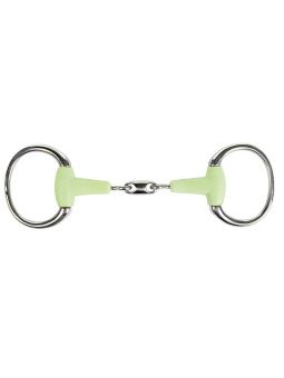 Mors Olive Résine 18 mm Double Brisure 145  - 155
